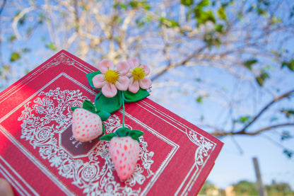 Presilha de cabelo Morangos Encantados das Neves (sem perfume)
