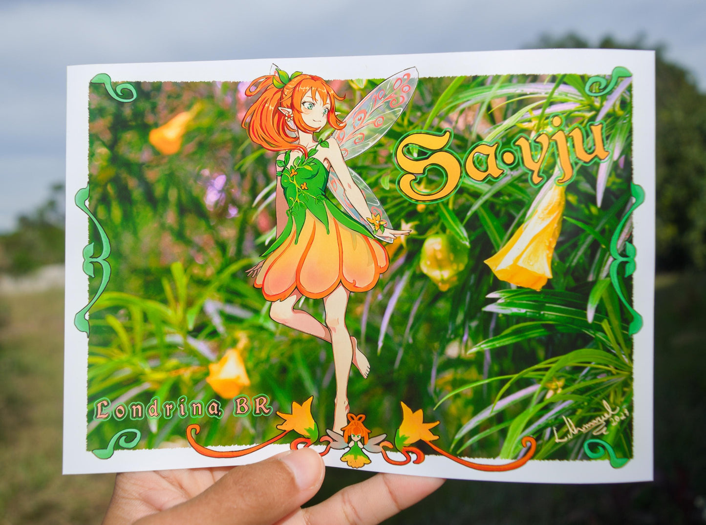 Tea & Petals Codex ~ Conjunto de prints de fadas (2 peças)