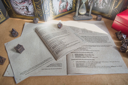 Dread Shrines ~ A curse in paper-and-ink