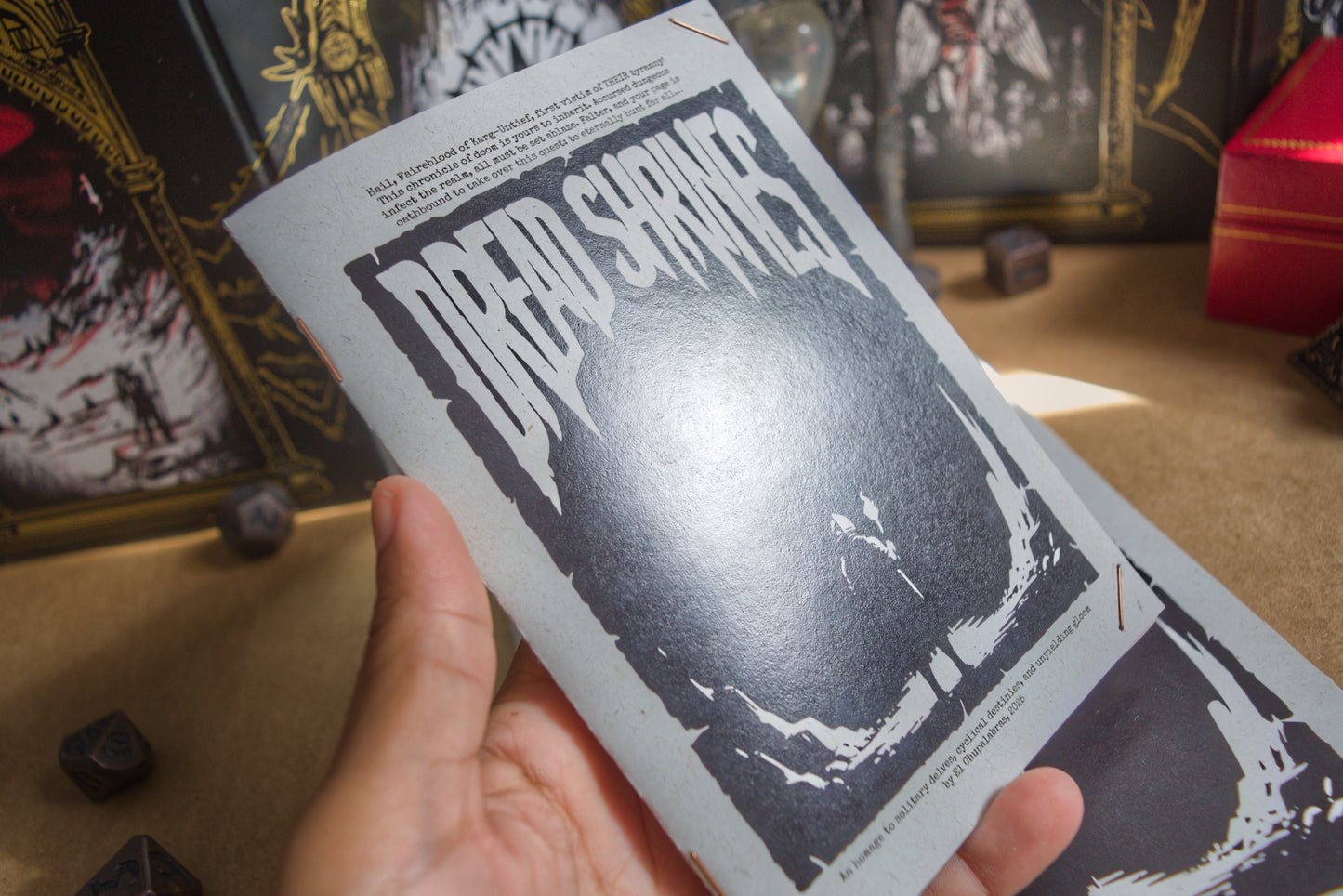 Dread Shrines ~ A curse in paper-and-ink