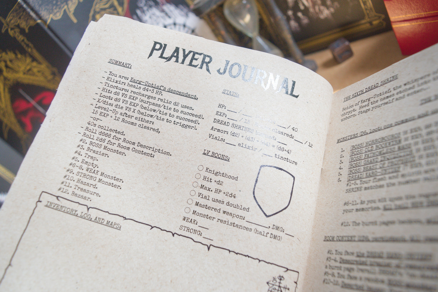 Dread Shrines ~ A curse in paper-and-ink