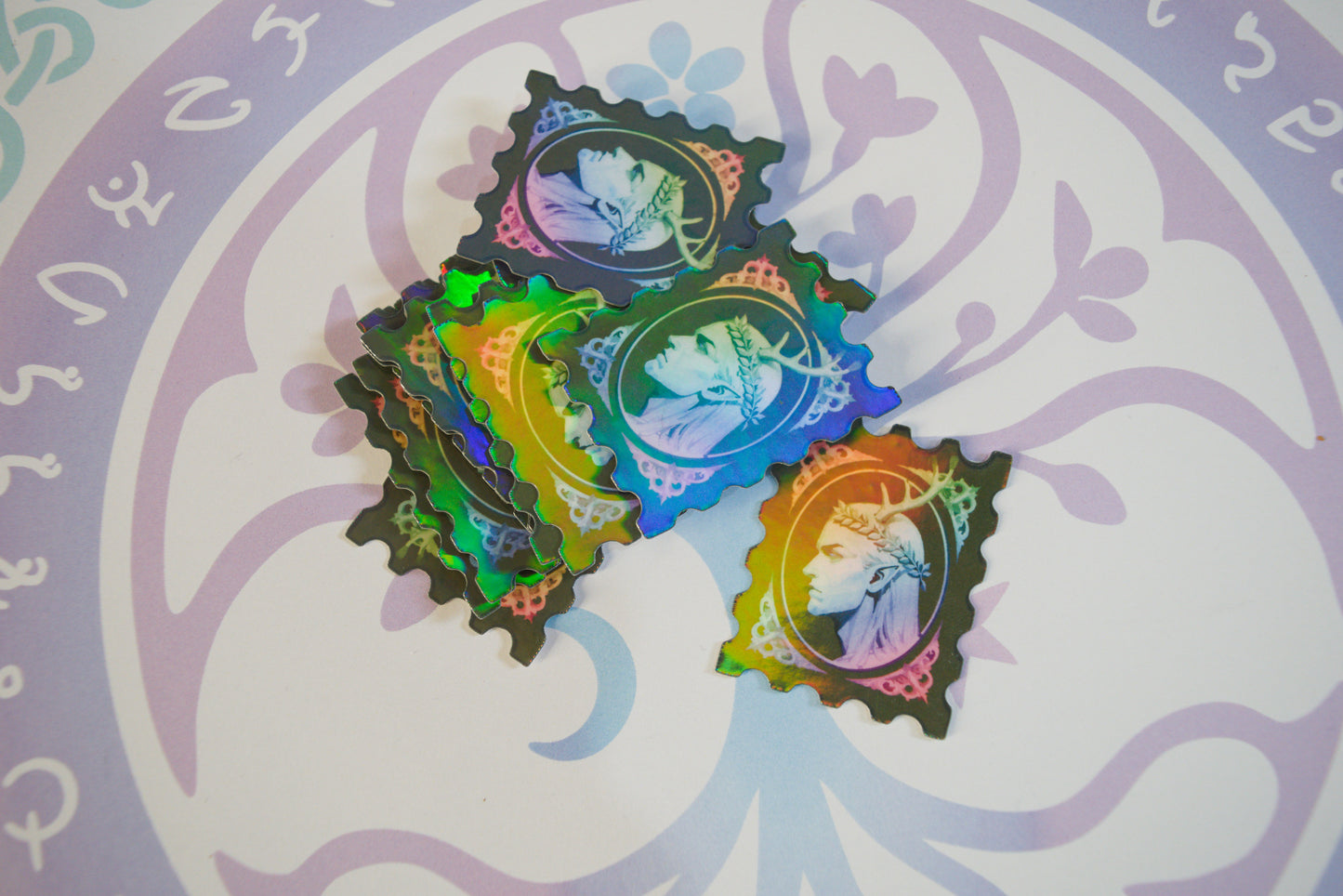 Tea & Petals Codex ~ Conjunto de prints de fadas (2 peças)