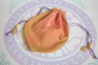 Bolsas de Folhas dos Reinos Verdejantes ~ Bolsa de puxar