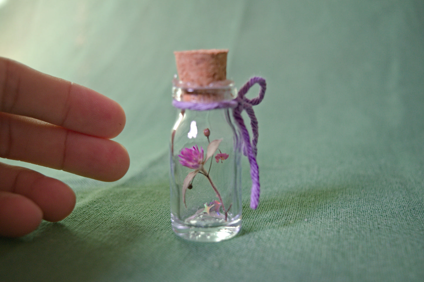 Real Bottled Flowers ~ Small bottles