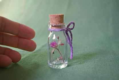Real Bottled Flowers ~ Small bottles