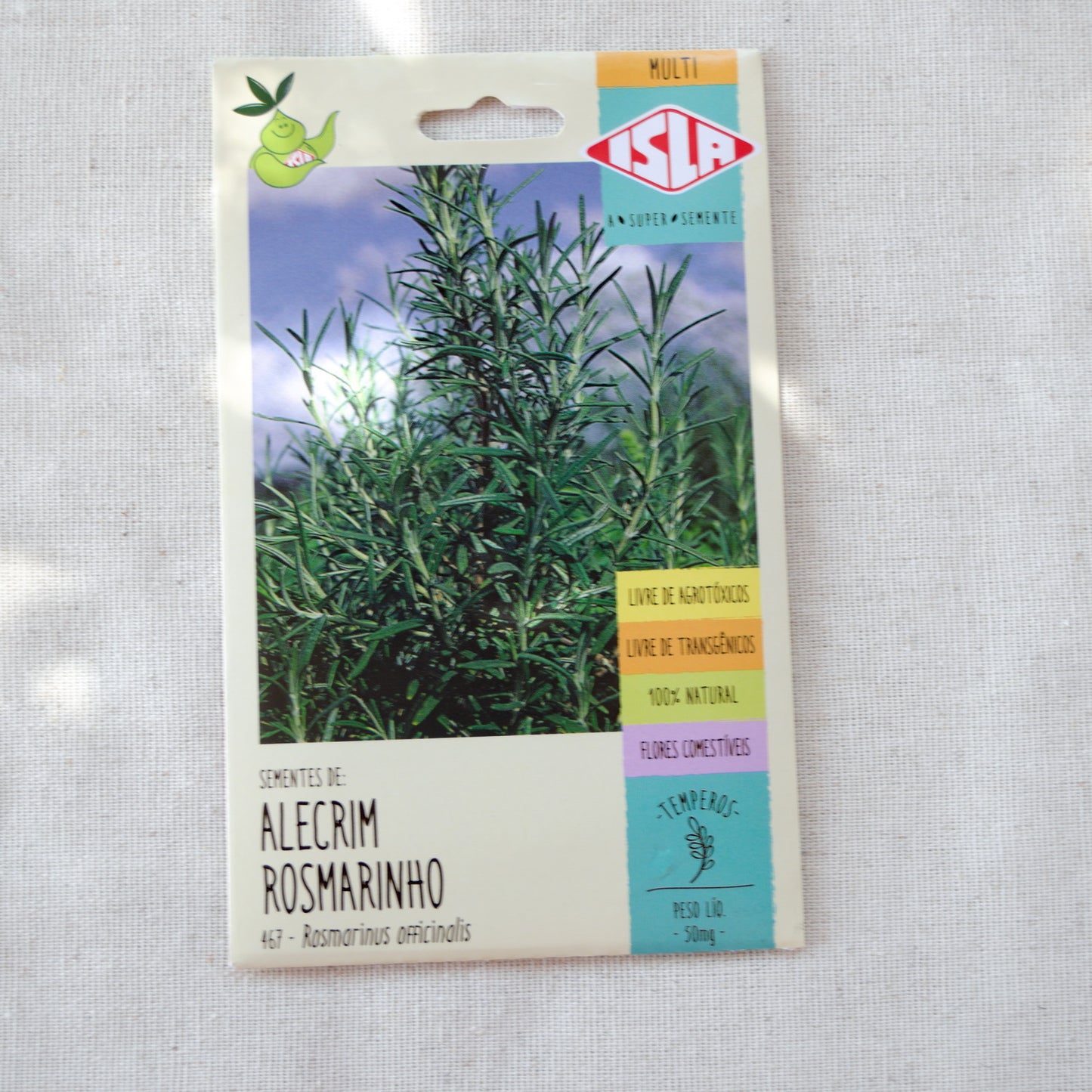 Sementes de Alecrim rosmarinho ~ Salvia rosmarinus
