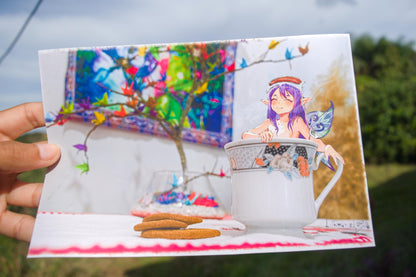 Tea & Petals Codex ~ Conjunto de prints de fadas (2 peças)