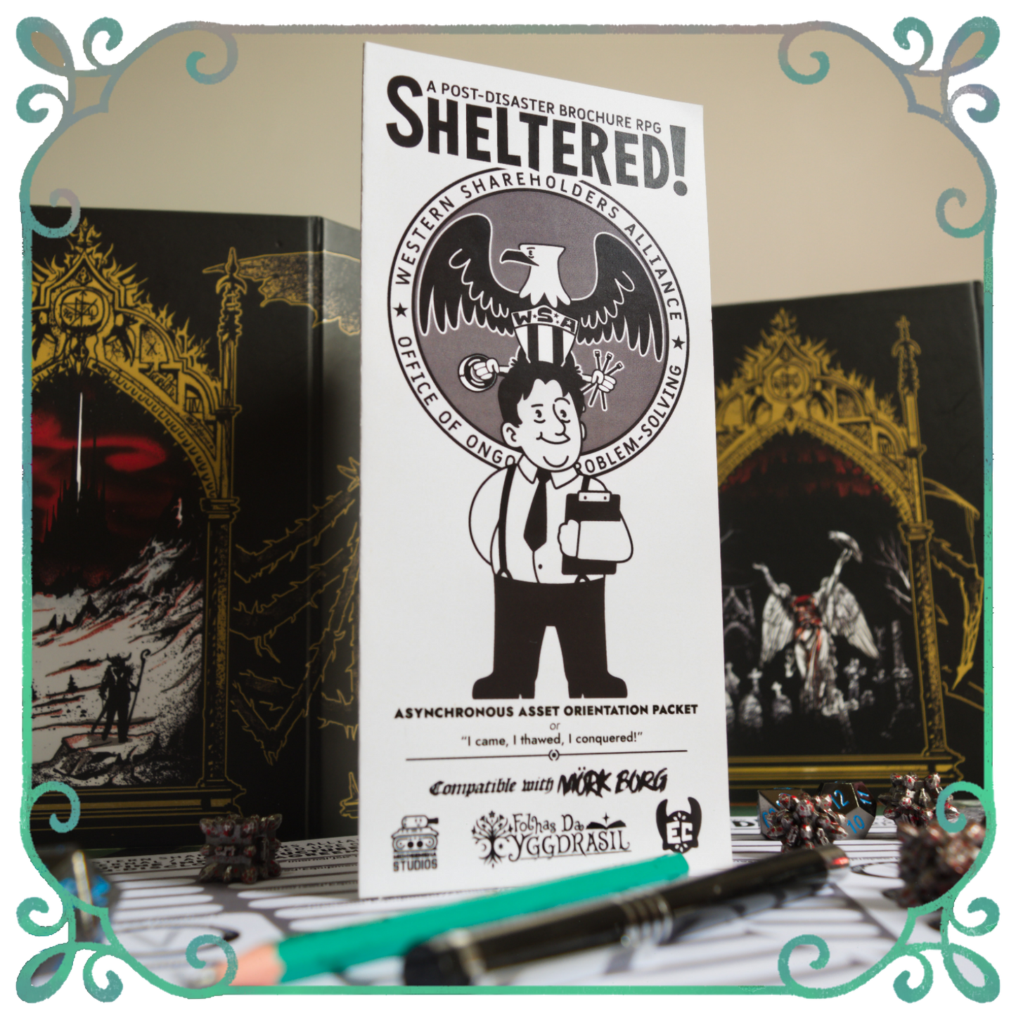 Sheltered! Um RPG pós-apocalíptico ~ Compatível com MÖRK BORG